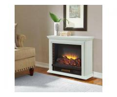 Derry 32 in. White Compact Infrared Electric Fireplace for Sale - $150 (New York City, NY)