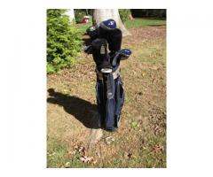 Tour edge Golf clubs plus two bag and golf shoes for sale - $280 (Westport, NY)
