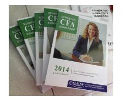 CFA KAPLAN SCHWESER 2014 Level I Study Notes Free Delivery - $239 (Astoria)
