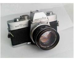Minolta SLR film camera SRT100 with original lens for Sale - $95 (Midtown, NYC)