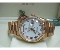 Men's Rolex~ Day-Date 18kt Yellow Gold President White Dial for Sale - $10999 (Midtown, NYC)