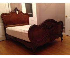 Original French Antique Bed Frame for Sale - $900 (staten island, NYC)