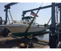 1998 25' seamaster walk around cuddy sport fisher boat for sale - $14000 (Brooklyn, NYC)