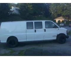 2000 CHEVY EXPRESS 3500 extended CARGO VAN for Sale - $2500 (PEEKSKILL, NY)