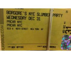 Ticket for Sale for Borgore 12/31 NYE - $1 (Midtown)