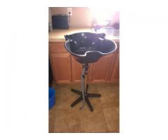 Portable Shampoo Bowl Sink and Flat Irons for Sale - $80 (Staten Island, NYC)