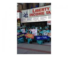 Be our famous Liberty Wavers! Compensation up to $10/hr (Brooklyn / Queens, NYC)