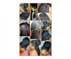 Crochet braids protective hair style - (NYC)