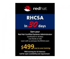 RHCSA- Red Hat Certified Systems Administrator Training Available - (Manhattan, NYC)