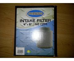 Phresh Intake Filter 4" x 6" 140 CFM 701255 Air Carbon Scrubber for Sale - $60 (Queens, NYC)
