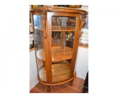 Curved Glass - Lion Legs Curio for Sale - $300 (East Northport, NY)