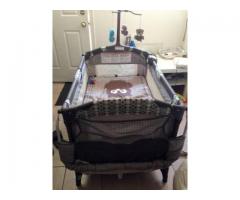Deluxe Nursery Center Playard with Reversible Napper Changer for Sale - $80 (queens village, NYC)