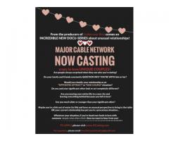 MAJOR CABLE NETWORK is NOW CASTING crazy in love UNIQUE COUPLES! - (NYC)