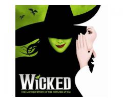 2 Tickets for Sale to Wicked @ Gershwin Theatre - $180 (New York City, NY)