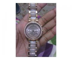 Michael Kors Rose Gold watch, new condition for sale - $175 (cypress hills, NYC)
