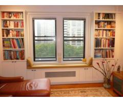 BEAUTIFUL CUSTOM and BUILT-IN RADIATOR COVERS ENCLOSURES or WINDOW SEATS - (NYC)