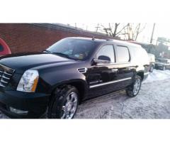 2011 Cadillac Escalade ESV Luxury Premium SUV for Sale Black inside and Black outside - $35500 (NYC)
