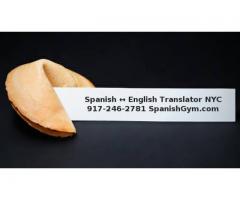 NYC Professional English ↔ Spanish Translator - (Union Square, NYC)