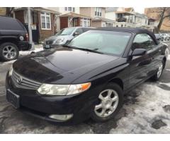 2002 Toyota Solara convertible for sale one owner only 105k miles - $4500 (Brooklyn)