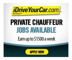 iDriveyourcar seeking chauffeurs - (Westport, NY)
