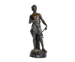 Antoine Bofill Bronze Sculpture of Blacksmith Very Old Unique Piece for Sale - $999 (Massapequa, NY)