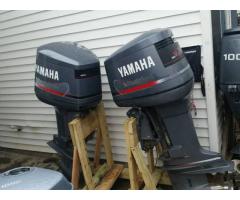 twin 200 hp Yamaha outboard motor engine saltwater series for Sale - $5500 (queens, NYC)