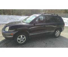 2003 HYUNDAI SANTA FE 4WD SUV FOR SALE - $2995 (LONG ISLAND, NY)