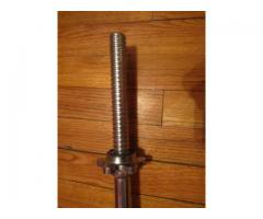 CURL BAR SOLID STEEL FOR WEIGHT TRAINING FOR SALE - $30 (BRONX, NYC)