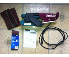 MAKITA 9910 3-Inch X 18-Inch Belt Sander with Cloth Dust Bag for Sale - $109 (Brooklyn, NYC)