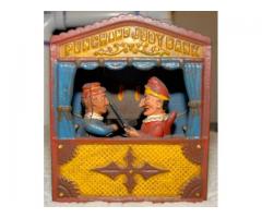 Cast Iron Punch & Judy Mechanical bank old toys robots for Sale - $250 (Manhattan, NYC)