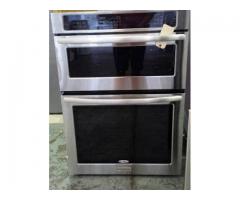 KITCHEN AID 30" MICROWAVE/WALL OVEN COMBINATION - $1750 (PATERSON, NYC)