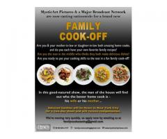 Now Casting for Family Cook-Off Show Looking for Contestants - (US Nationwide)