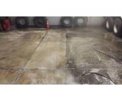 Hot water Pressure washing / gum removal, Warehouse cleaning - (Staten Island, NYC)