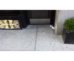 Gum Removal NYC Sidewalk Cleaning Service Diamond pressure washing - (Manhattan, NYC)