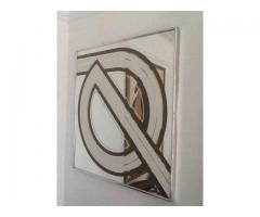 Circa 70's Mirror Art for Sale - $300 (crown heights, NYC)
