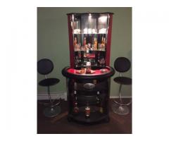 2pc corner bar set with 2 chairs for sale - $10000 (howard beach, NY)