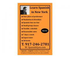 SPANISH for TEACHERS in NYC - Expert Native $49 hr. - (Manhattan & Brooklyn, NYC)