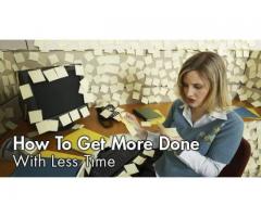Want to get more done in less time? - (Manhattan, NYC)