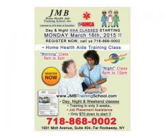 HHA / CNA Training class, HHA Only $70 Down / Deposit to Start (Queens / 5 Towns Area, NYC)
