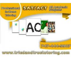 Available Certified ACT/ SAT Tutors In-Home - (Brooklyn, NYC)