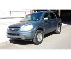 2005 HONDA PILOT EX-L SUV FOR SALE IN EXCELLENT CONDITION - $6500 (BRONX, NYC)