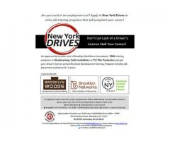 FREE Training & Driver's Ed leading to Careers in Cabling, Woodworking - (brooklyn, NYC)