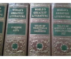 World's Greatest Literature 9 volumes - $75 (East Islip, NY)
