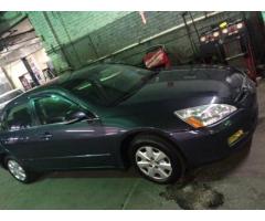 2003 HONDA ACCORD 4-DOOR SEDAN FOR SALE GRAY 85K miles - $7000 (bronx, NYC)