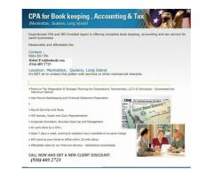 CPA for Tax filing for Business and Personal - (Queens, NYC)