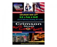 CRIMSON STREET Party Rock band Live Sat May23 - (Flushing, NY)