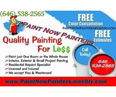 PAINTING FOR YOUR HOME OR BUSINESS FIRST CLASS AFFORDABLE SERVICE - (New York City)