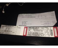 1 Dave Matthews Band ticket 6/9 jones beach sec 12R - $75 (Financial District,  NYC)