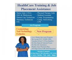 Start the Fast Track CNA/PCT Training & immediate Job Placement Assistance