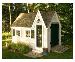 Handcrafted Garden Sheds for Sale Start at only $1,099. FREE SHIPPING - (Vermont, NY)
